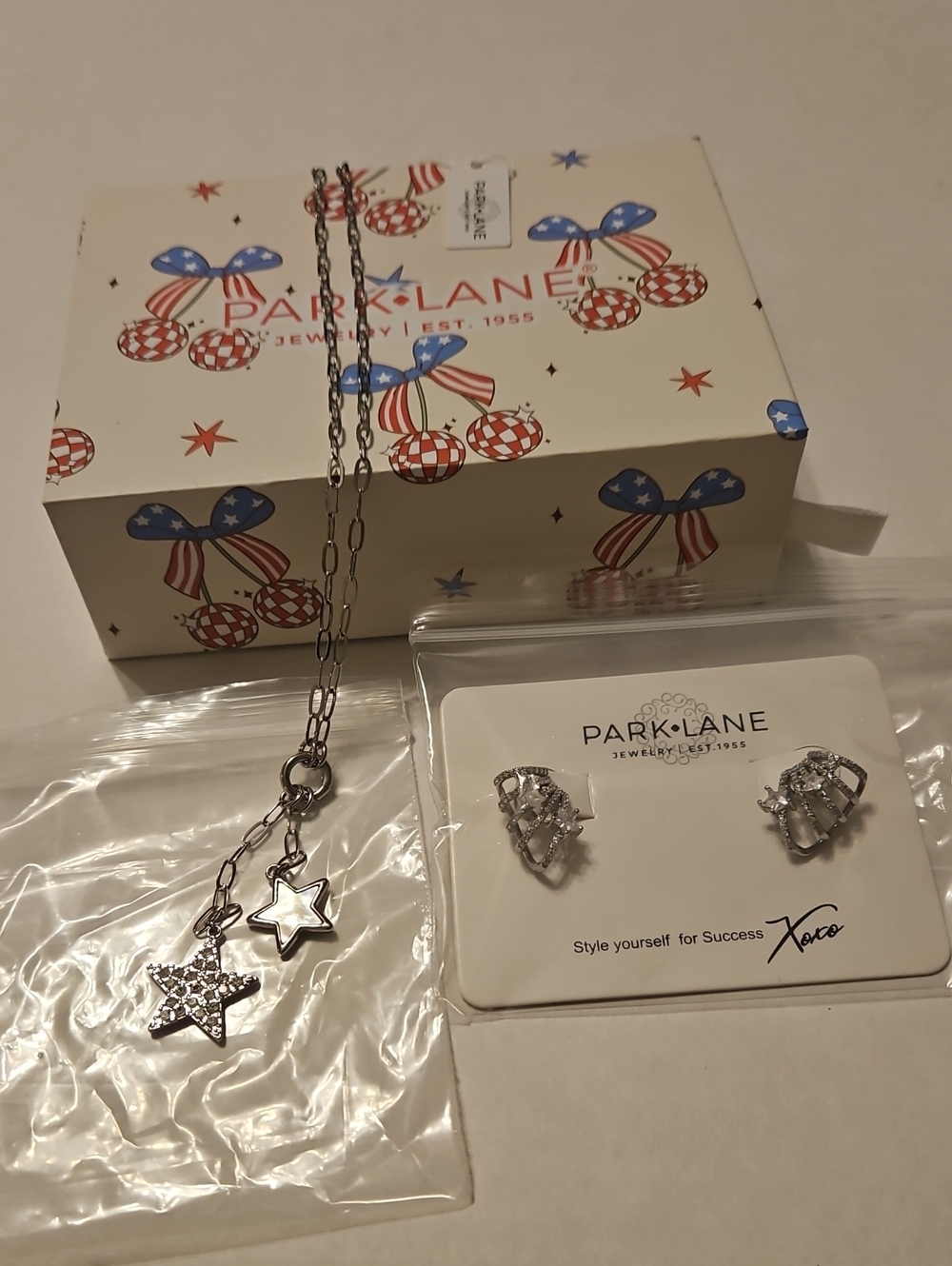 New Park Lane Sparkle Box June 2026 Madison Necklace & Earrings